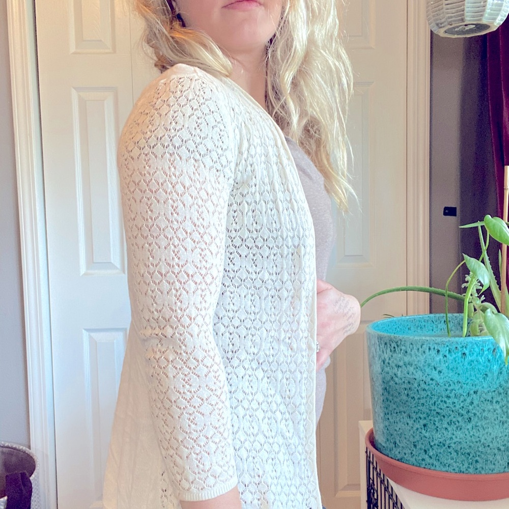 LACE CARDIGAN